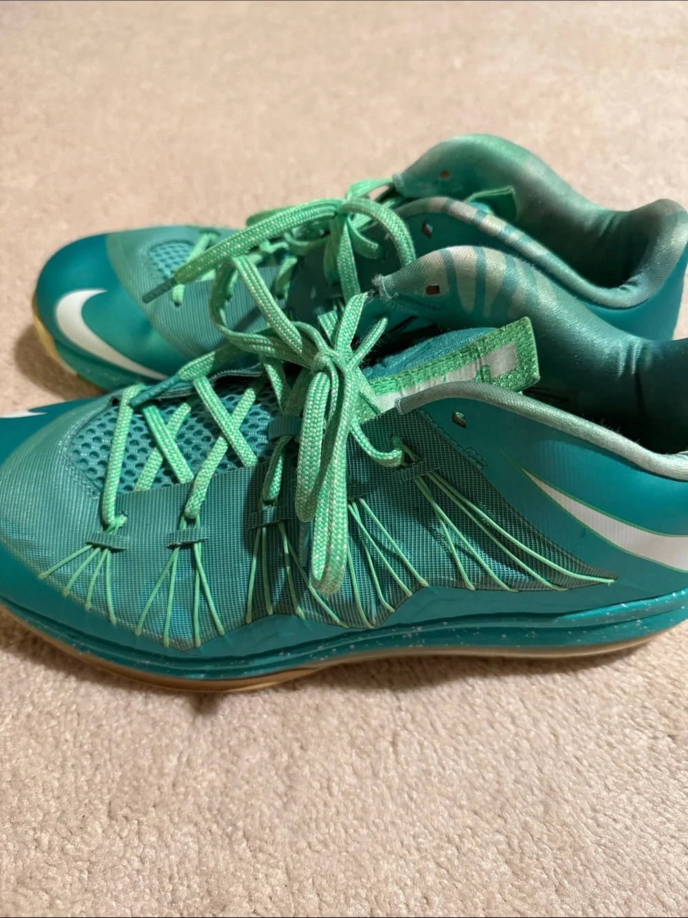 Nike AirMax LeBron 10 Low Easter Sneakers